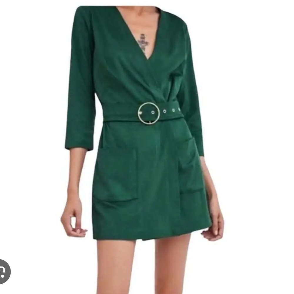 Zara Suede Romper